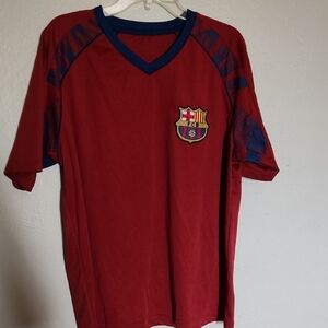 Barcelona Red and Blue Shirt